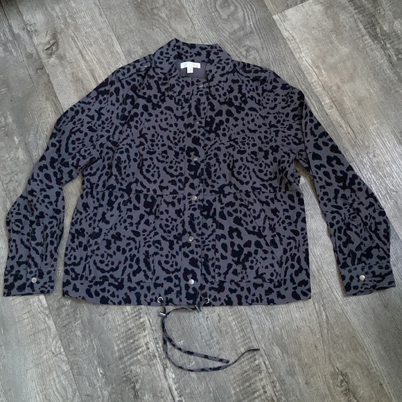 We Living in Yellow Utility Jacket Graphite Leopard - Picture 5 of 7